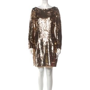 Aidan Mattox Sequin Mini Dress